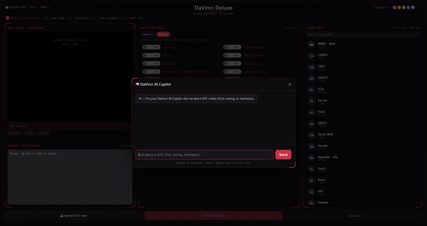 DaVinci UI 12