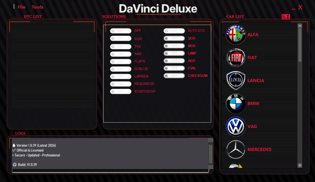 DaVinci UI 9